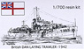 British Navy Battle Trawler (Plastic model)