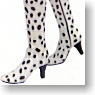 Long Boots 2 (Dalmatian/White) (Fashion Doll)