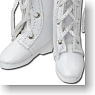 27cm Warrior Boots (White) (Fashion Doll)