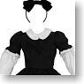 For 60cm Alice Dress Set (Black) (Fashion Doll)