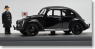 VW ビートル 1939 「大島駐独大使」 (フィギュア付) (ブラック) (ミニカー)