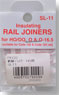 (HO/OO/O/O-16.5mm) Insulating Rail Joiners (24 pcs) (Model Train)