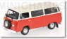 VW T2 バス 1972 (ホワイト/レッド) (ミニカー)