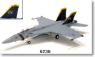 F/A-18E アメリカ海軍 VX-9 「バンパイアズ」 XE 100 ハイビジ GO NAVY (完成品飛行機)