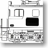1/80(HO) Chichibu Railway Electric Locomotive Type DEKI102/103 (Unassembled Kit) (Model Train)