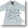 Angelic Sigh Spring Trench Coat (Misty Gray) (Fashion Doll)