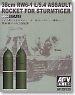 38cm RW6-1 L/5.4 Assault Rocket for Sturmtiger (Plastic model)
