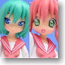 Lucky Star EX Figure Vol.2 Iwasaki Minami & Kobayakawa Yutaka 2pieces (Arcade Prize)