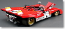 フェラーリ 312PB ドライバー:M.Andretti/J.Ickx (No.2) (ミニカー)