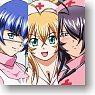 Ikki Tousen GG Bed Sheet G Kanu & Sonsaku & Ryomou/Nurse (Anime Toy)
