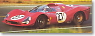 フェラーリ 330 P3 スパイダー 1966年 ル･マン24時間 ドライバー：P. Rodriguez/R. Ginther （No.27） (ミニカー)