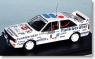 アウディ クワトロ （限定250個生産） 1984年 ラリー・ニュージーランド ドライバー：Wittmann / Diekmenn （No.9） (ミニカー)