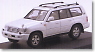 TOYOTA ランドクルーザー 100 (1998年式) (ホワイトパールマイカ) (ミニカー)