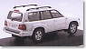 TOYOTA ランドクルーザー 100 (1998年式) (ホワイト) (ミニカー)