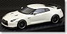 Nissan GT-R(R-35) SpecV (Brilliant White Pearl) (Diecast Car)