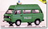 VW T3-a estate w. high roof `Polizei`, green (ミニカー)