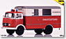 MB LP911 box truck `Feuerwehr` (ミニカー)