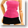 Triad Style - Female Outfit: Nite Out Tube Top (Pink Ver.) (Fashion Doll)