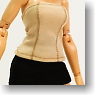 Triad Style - Female Outfit: Nite Out Tube Top (Tan Ver.) (Fashion Doll)