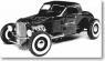 1929 フォード モデルA ロードスター (ブラックオレンジエッジフレイム) (ミニカー)
