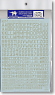 WWII　英国機用 コードレターセット4 (スカイ・タイプS) (プラモデル)