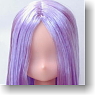 Doll Edit Head 05 White Skin (Purple) (Fashion Doll)