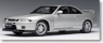 日産 スカイライン GT-R (R33) Vスペック (シルバー) (ミニカー)