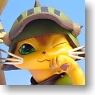 Game Character Collection DX Monster Hunter Portable 2nd G Otomo Airou Chatora Ver. (PVC Figure)