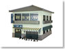 [Miniatuart] Visual Scene Series : The Modern Coffee Shop (Unassembled Kit) (Model Train)