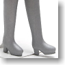 Long Boots Small (Silver) (Fashion Doll)