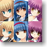 Little Busters! Ecstasy Mini Cushion Set B : Saya&Mio&Kanata (Anime Toy)