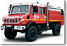メルセデス・ベンツ U5000 消防装備運搬車 2005 (レッド) (ミニカー)