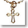 WickedStyle Cross Chief Necklace (Gold) (Fashion Doll)