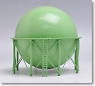球形ガスホルダー (2個セット) (鉄道模型)