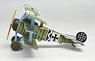 フォッカー Dr1 トライプレーン JASTA 6 ヨハネス・ジャンツェン中尉乗機 1918年3月 (完成品飛行機)
