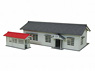 [Miniatuart] Good Old Diorama Series : Station Building A (Unassembled Kit) (Model Train)