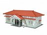 [Miniatuart] Good Old Diorama Series : Station Building B (Unassembled Kit) (Model Train)