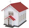 [みにちゅあーと] なつかしのジオラマシリーズ 教会 (組み立てキット) (鉄道模型)