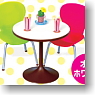 Petit Sample Series Displey Cafe Table Offwhite (Shokugan)