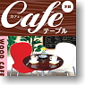 Petit Sample Series Displey Cafe Table Wood Pattern (Shokugan)