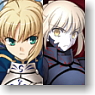 Fate/unlimited codes Saber & Saber Alter Cushion Cover (Anime Toy)