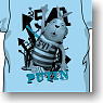 Usavich Putin Graphic T-shirt Saxe Size : XS (Anime Toy)