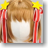 Little Busters! Komari`s Star-shaped Hair Ornament & Bell Ribbon Set (Anime Toy)