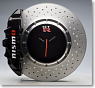 Nissan Skyline GT-R (R34) Brake disc clock (Black brake caliper with nismo Logo)