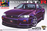 R34 スカイラインGT-R V-spec (ミッドナイトパープルIII) (プラモデル)