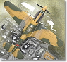 P-40B ウォーホーク アメリカ軍 中国 1942 義勇航空隊 (フライングタイガース) (完成品飛行機)
