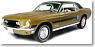 1968 フォード マスタング ハイカントリースペシャル (ゴールド) (ミニカー)