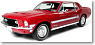 1967 フォード マスタング GT/カリフォルニア スペシャル (レッド) (ミニカー)