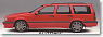 ボルボ 850R エステート 1996 (レッド) (ミニカー)