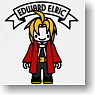 Fullmetal Alchemist Edward Erlic T-shirt White L (Anime Toy)